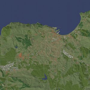 Tangier Morocco - city and urban 3D model