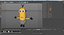 3D tall eyed minion rigged