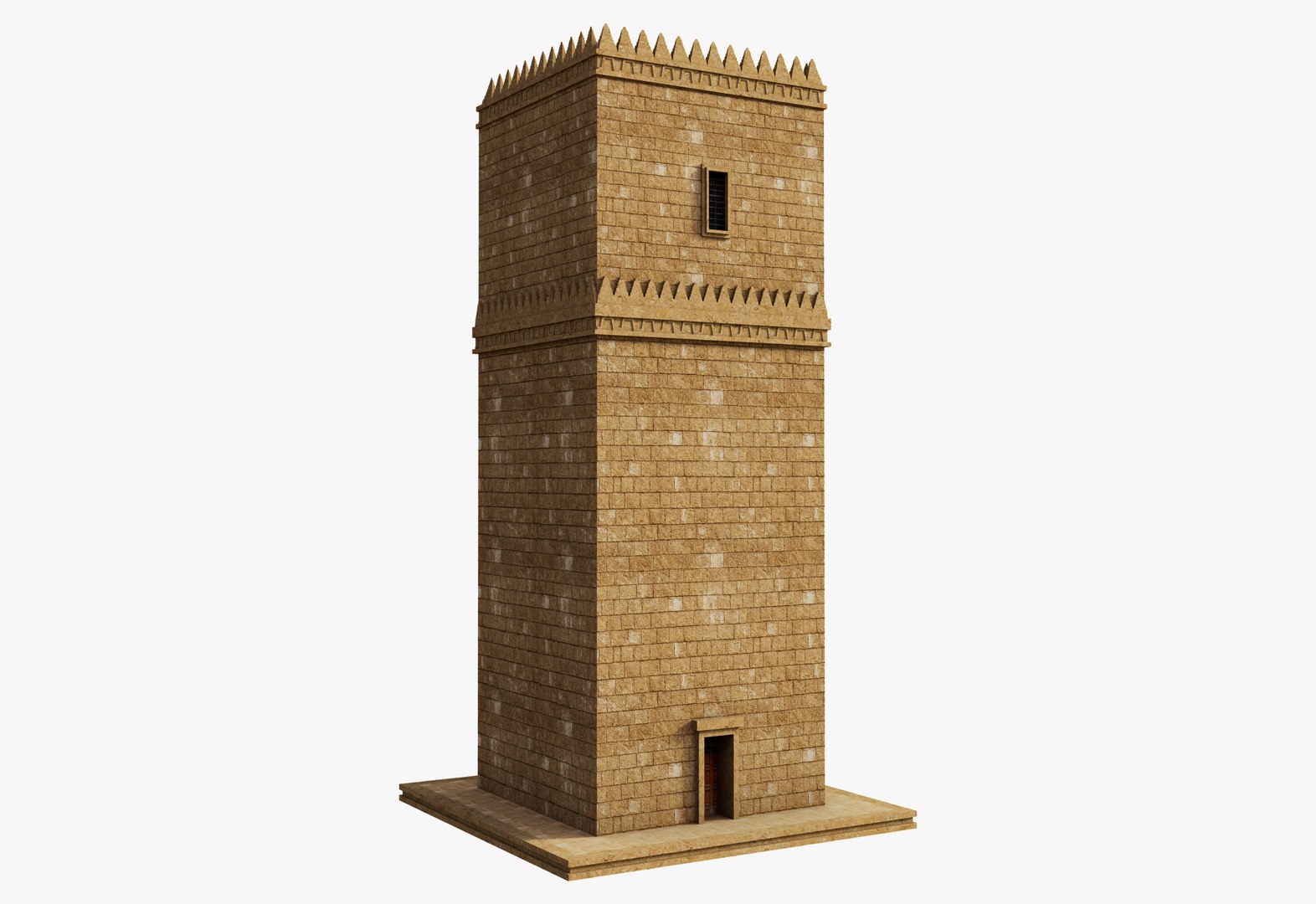 Free Ancient Pesian Tower 3D Model - TurboSquid 2503002