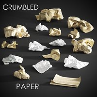 Crumpled paper