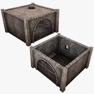 Medieval Prison Cell model