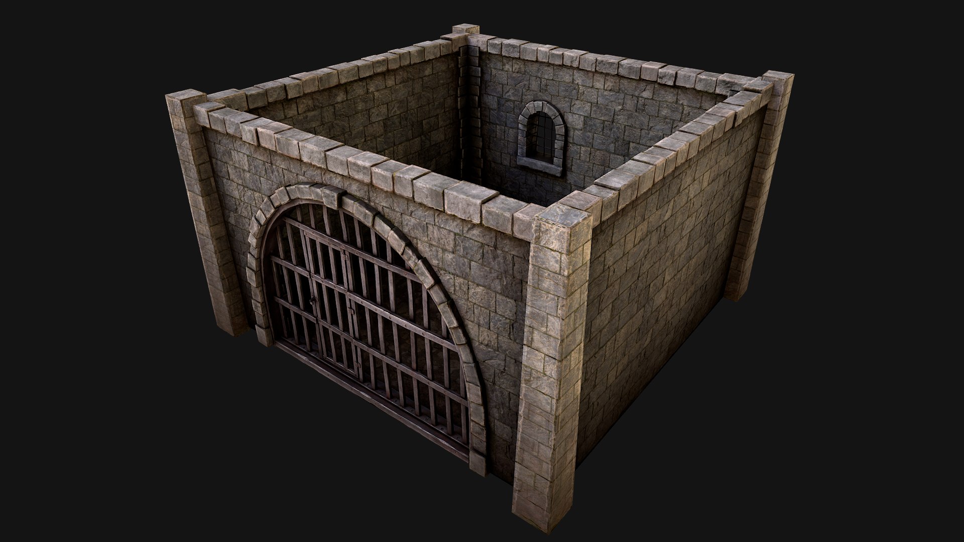 Medieval Prison Cell Model - TurboSquid 2007499