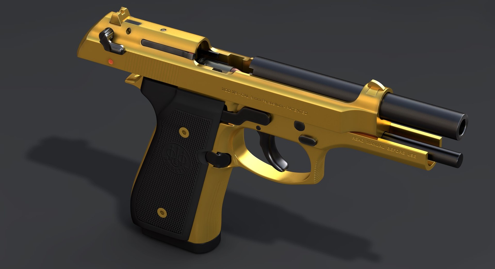 beretta m9 gold - model https://p.turbosquid.com/ts-thumb/dC/EVoSYf/znZxM06V/berm9g_a08/jpg/1555191122/1920x1080/fit_q87/354dcb56edcaab63a9195aea837e30deec6054df/berm9g_a08.jpg