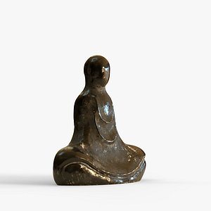 Buddihsm Animated 3D Model Sculpture - V440