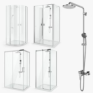 radaway shower set 51 3D model