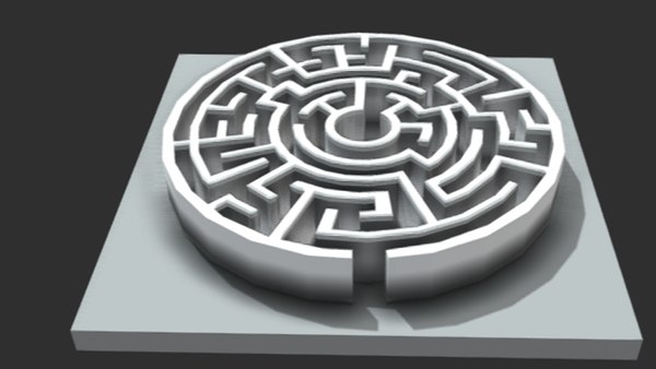 STL-Datei Becher Untersetzer Labyrinth V1 🆒・Modell zum Herunterladen und  3D-Drucken・Cults