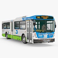Bus Nabi 416 Miami Dade Transit Basic Interior