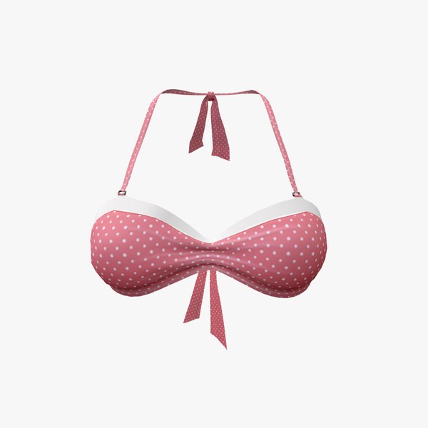 Summer Bikini Top 3D model