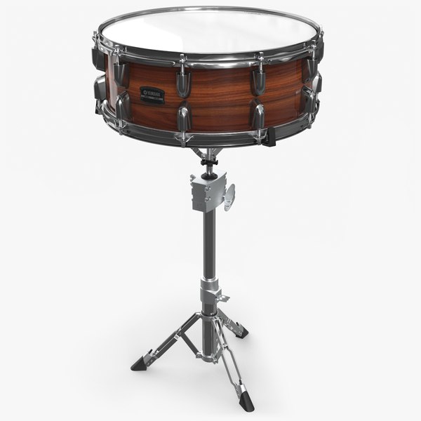Snare drum yamaha 3D model - TurboSquid 1584370