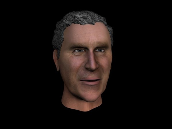 modelo 3d George W. Bush - TurboSquid 242846