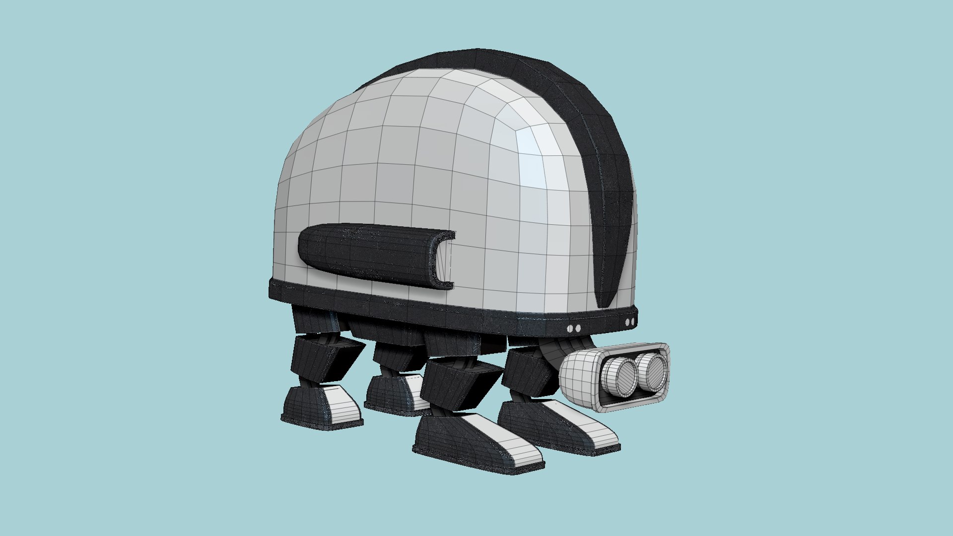 3D 10 Turtleback Robots J - SciFi Character Design https://p.turbosquid.com/ts-thumb/dC/n629tk/ok/r9wire/png/1651171930/1920x1080/fit_q87/8c63f8d602781304660797f2e0bcbabd2308d12f/r9wire.jpg