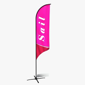 Animated Exhibition Flag-Sail