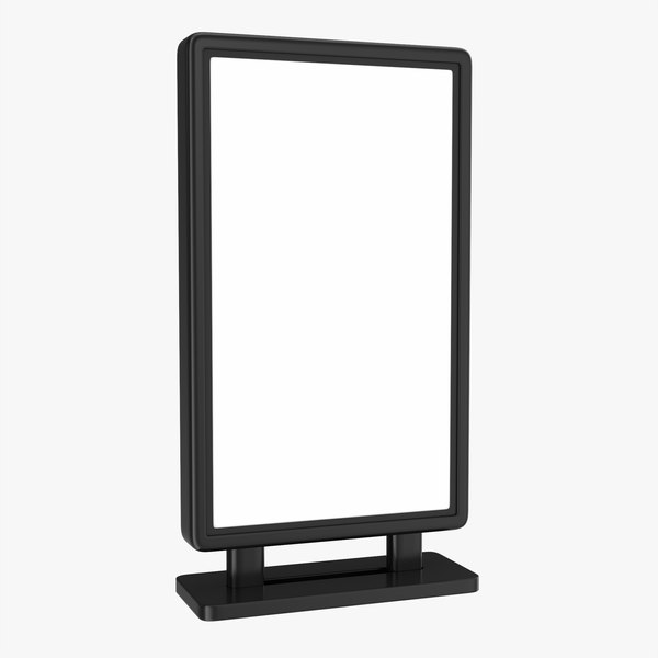 3D mockup display ad
