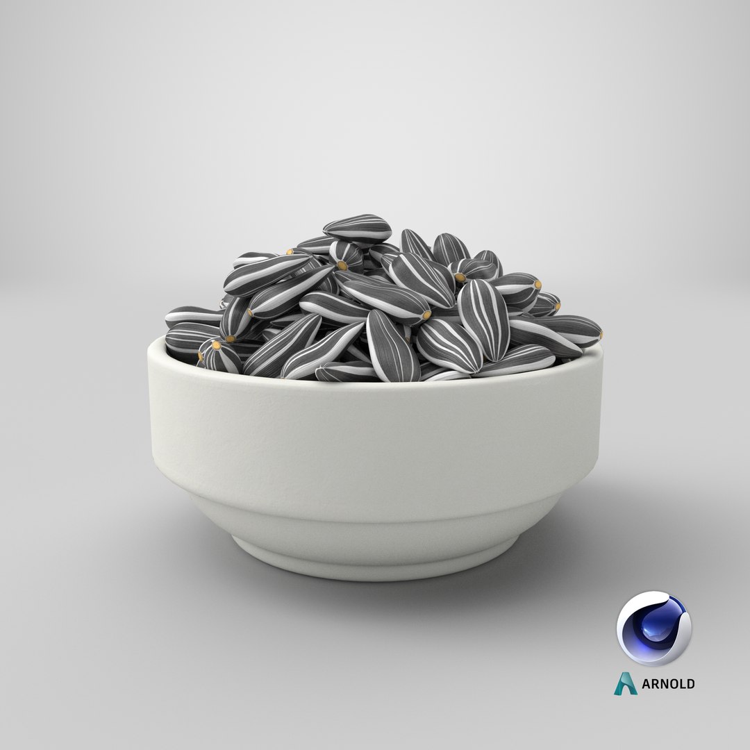 sunflower seeds bowl 3D model https://p.turbosquid.com/ts-thumb/dC/rM9Ri2/wII5piOz/stemcell_cinema_4d_arnold_render/png/1575691590/1920x1080/fit_q87/ee333fb550dbb38af67c3d92144df0fd0dfe373f/stemcell_cinema_4d_arnold_render.jpg