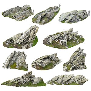 Rocky Cliffs Pack 10