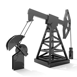 oil derrick animated
