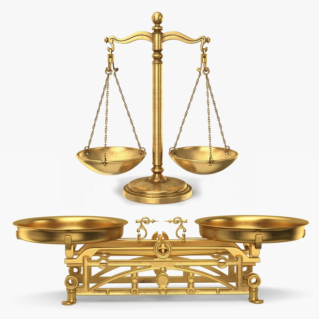 Balance Scales Collection 3D - TurboSquid 2324280