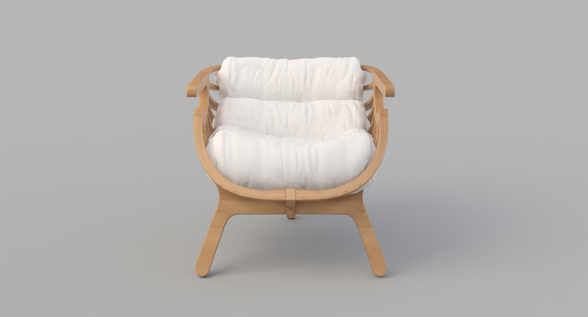 Shell Chair Branca Lisboa Model TurboSquid 1169311