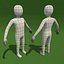 3d Basemesh Cartoon Man Model