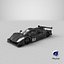 3D Ginetta G61-LT-P3 Le Mans Prototype LMP3 model