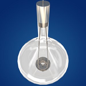 3D model chandelier lamps interior