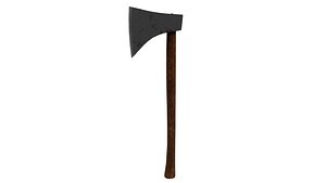 Rigged Axe MAYA