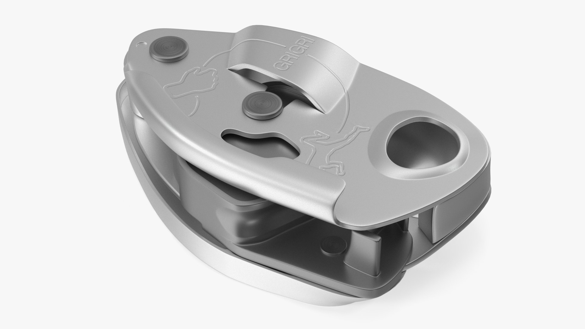 Belay Device Gri Gri Metallic 3D model preview