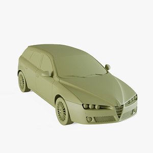 Alfa-Romeo 159 Sportwagon 2011 3D