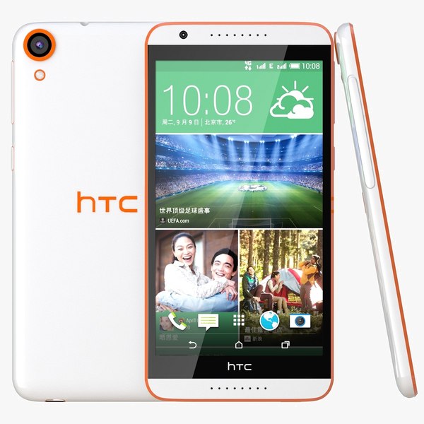 htc desire 820 tangerine 3d c4d