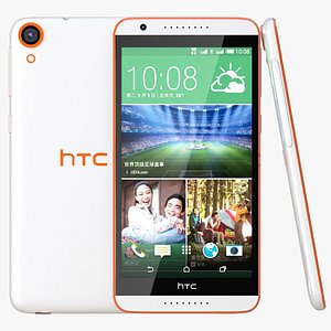 HTC Desire 820 Tangerine White