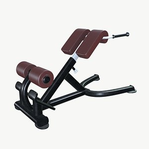 Roman chair 3D model