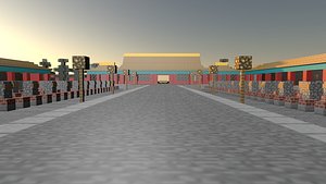 3D dojo world minicraft
