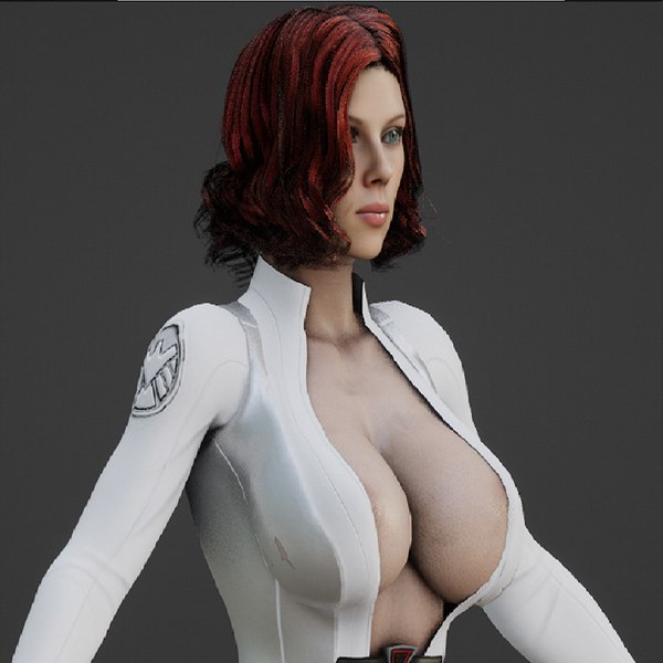 Scarlett Johansson 3d Model Black Widow3d模型 Turbosquid 1920049 5247