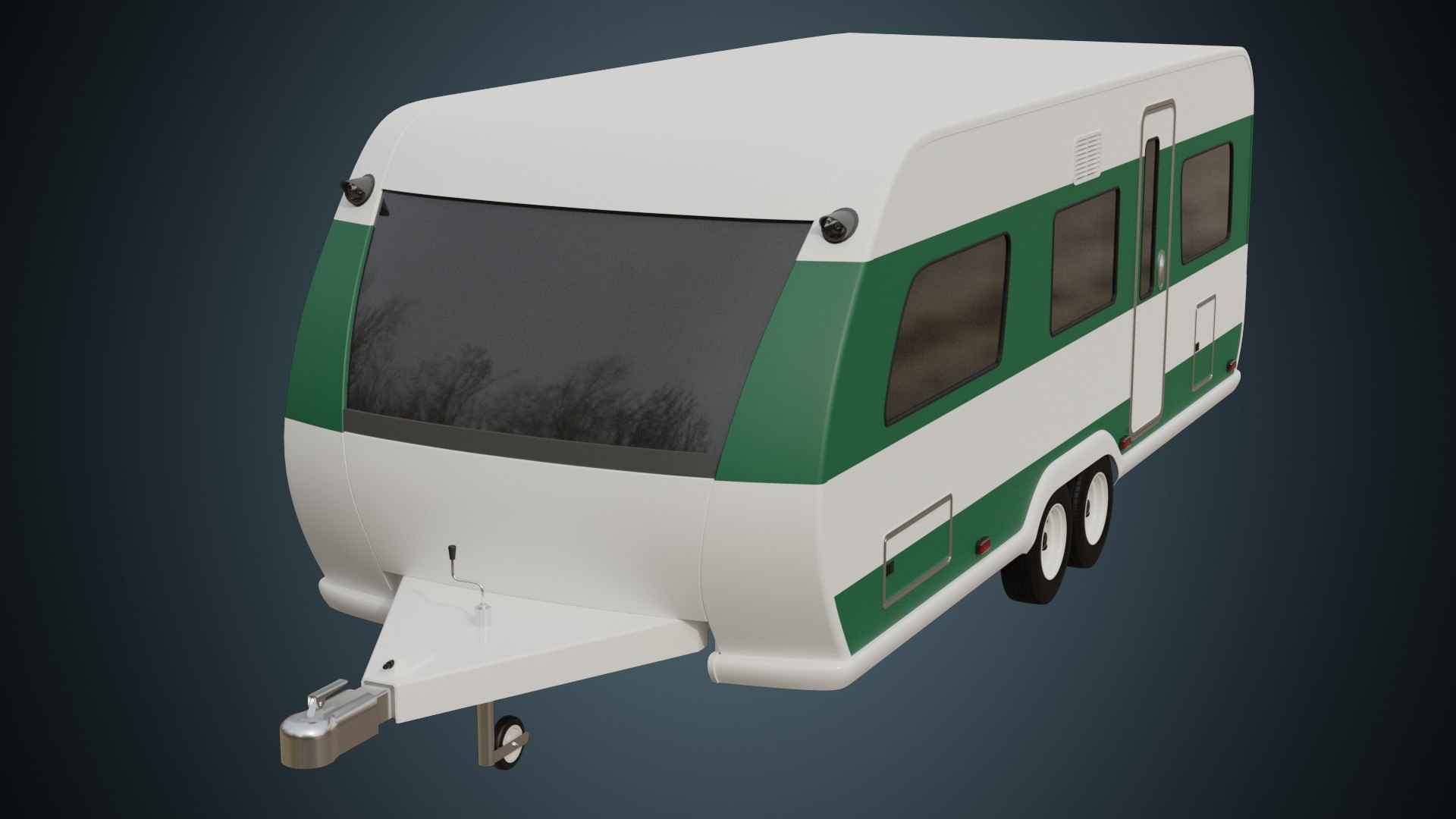 Caravan 1 Basic Model - TurboSquid 1954720