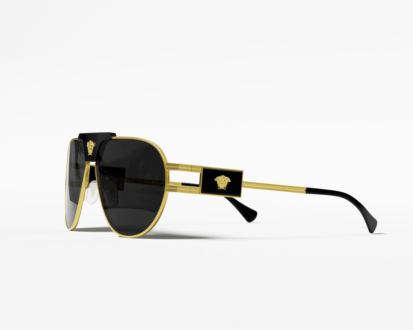 Versace Special Project Aviator Sunglasses 3D Model - TurboSquid 2284044