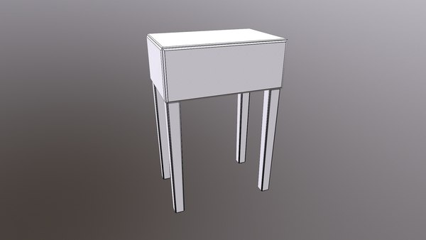 3D Side Table model - TurboSquid 1985952