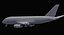 3D lufthansa a380 model
