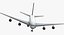 3D lufthansa a380 model