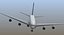 3D lufthansa a380 model