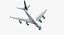 3D lufthansa a380 model