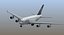 3D lufthansa a380 model