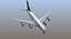 3D lufthansa a380 model