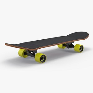 3D classic skateboard generic model