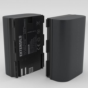 3D model Li-ion battery pack compatible with Blackmagic Micro Studio Camera 4K G2