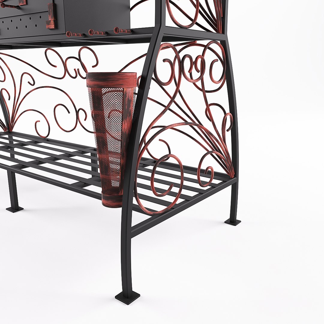 3d Grill Modelled Model