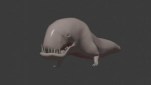Alien creature for games