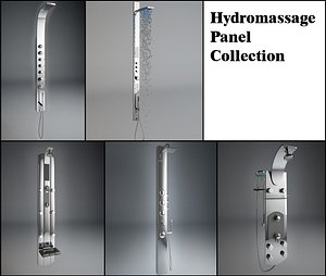 Hydromassage panel collection