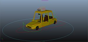 Cartoon Taxi