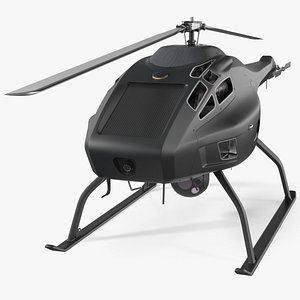 3D UAV Helicopter model