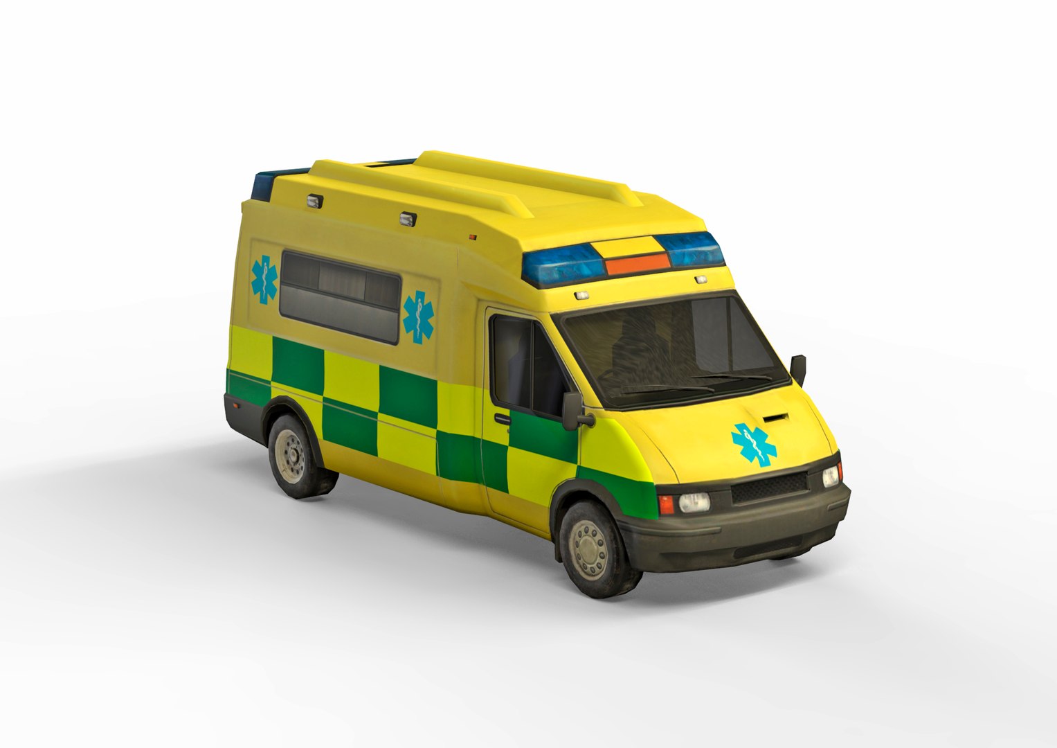 3D Medical Car Model - TurboSquid 1403731
